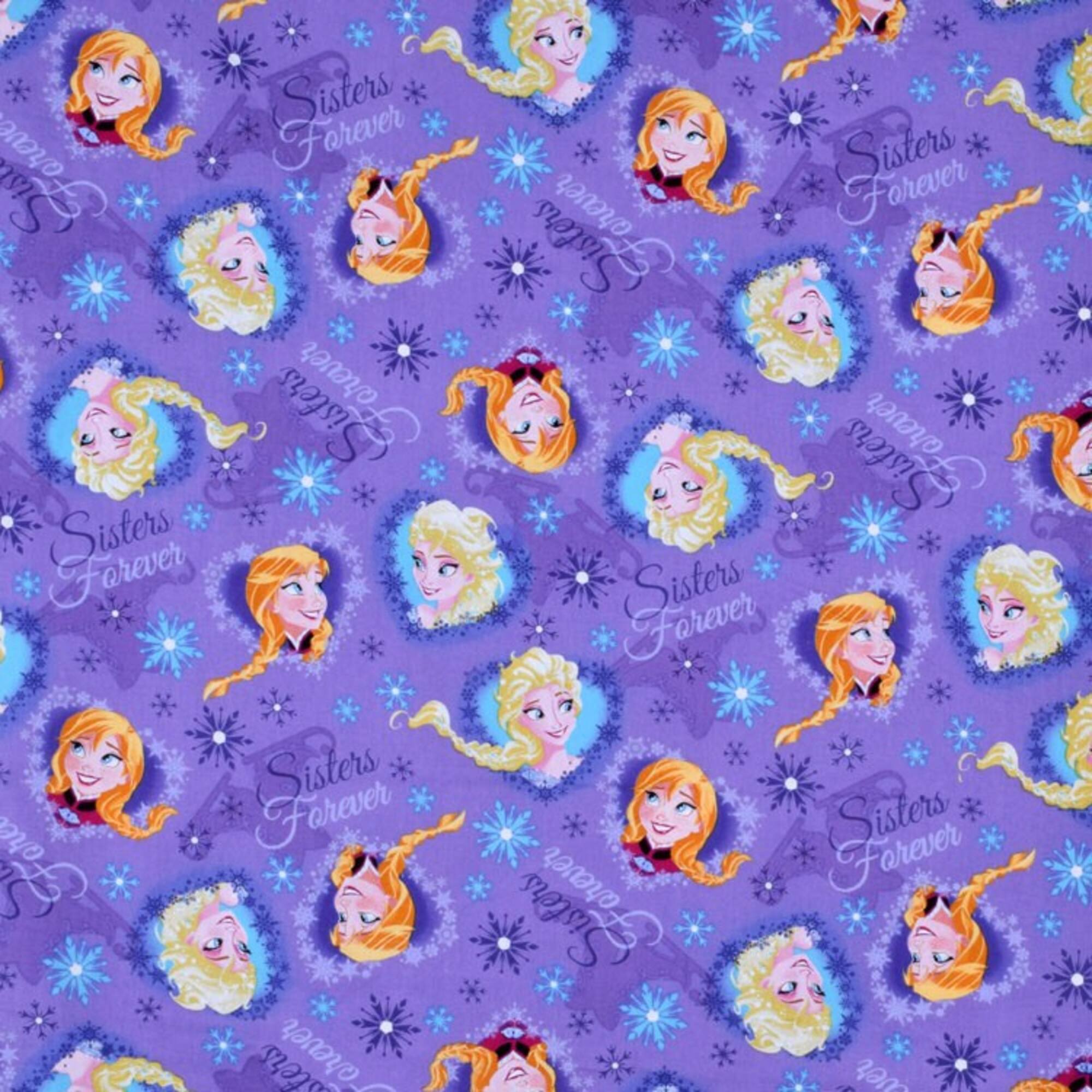 Disney Frozen Sisters Ice Skating Heart Framed